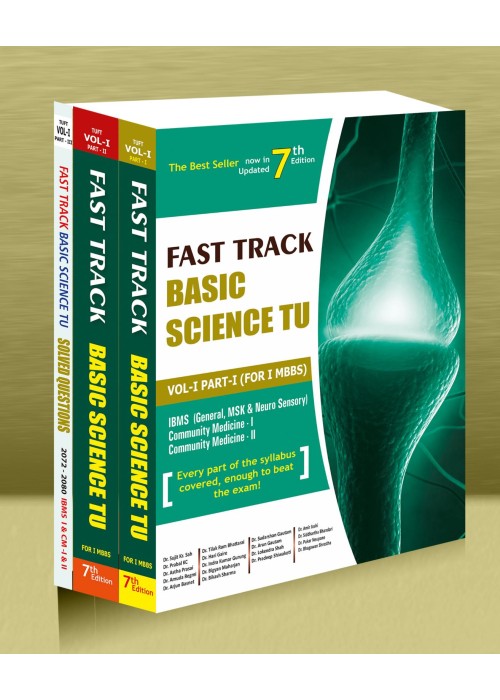 Fast Track Basic Science TU Vo-1 (Part- : I, II and III)